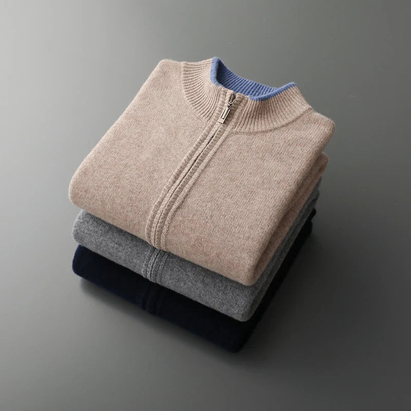 RIKU – Cashmere Zip Jacket