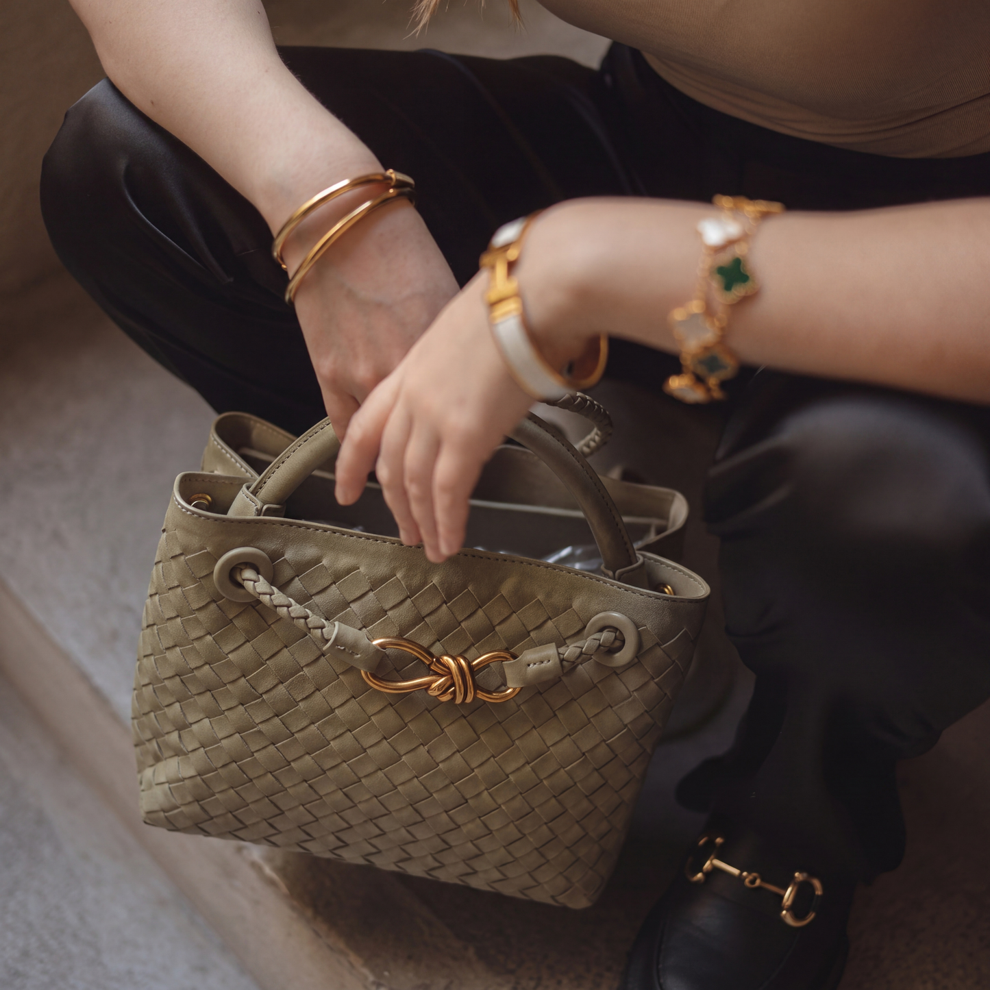 The Sage Leather Bag