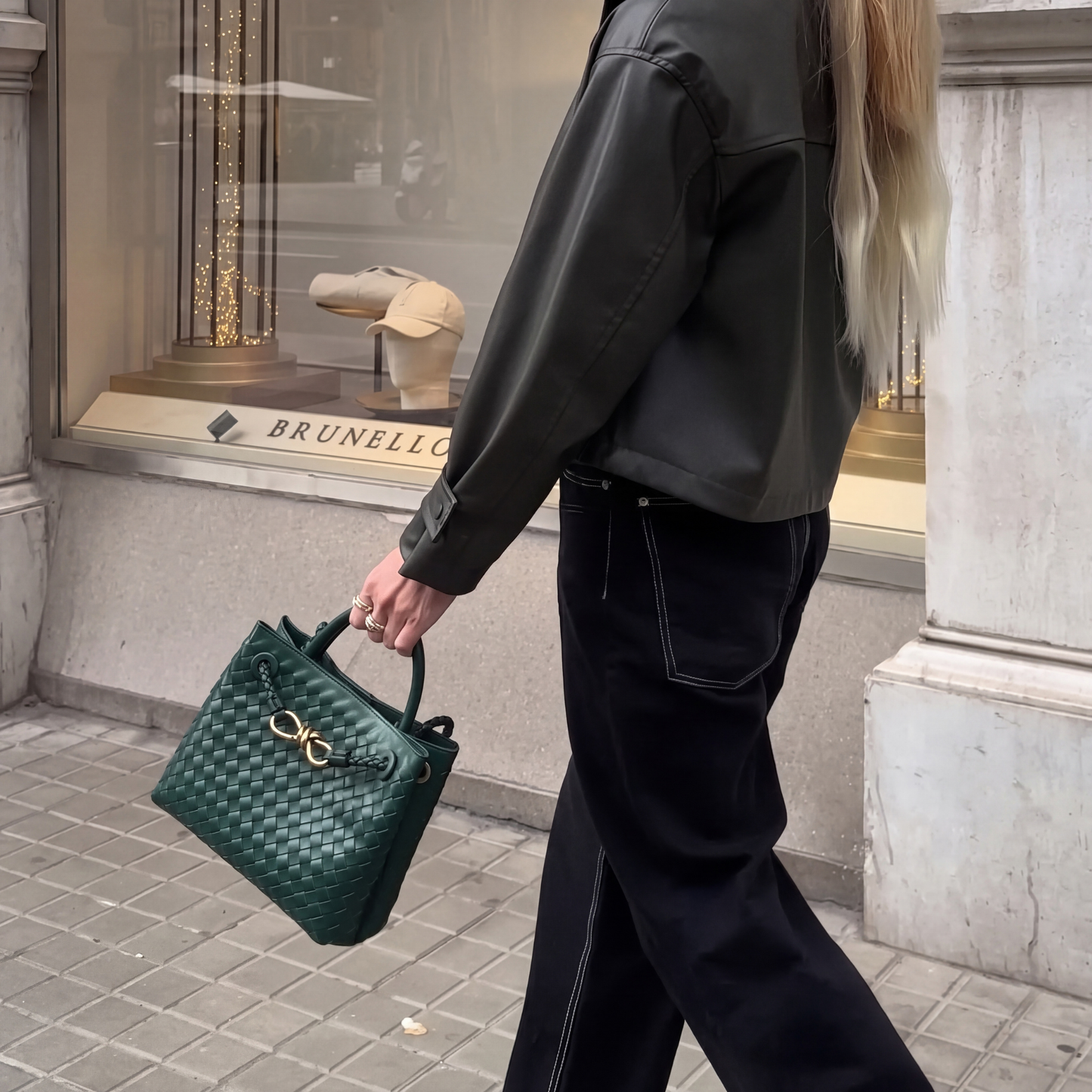 The Sage Leather Bag