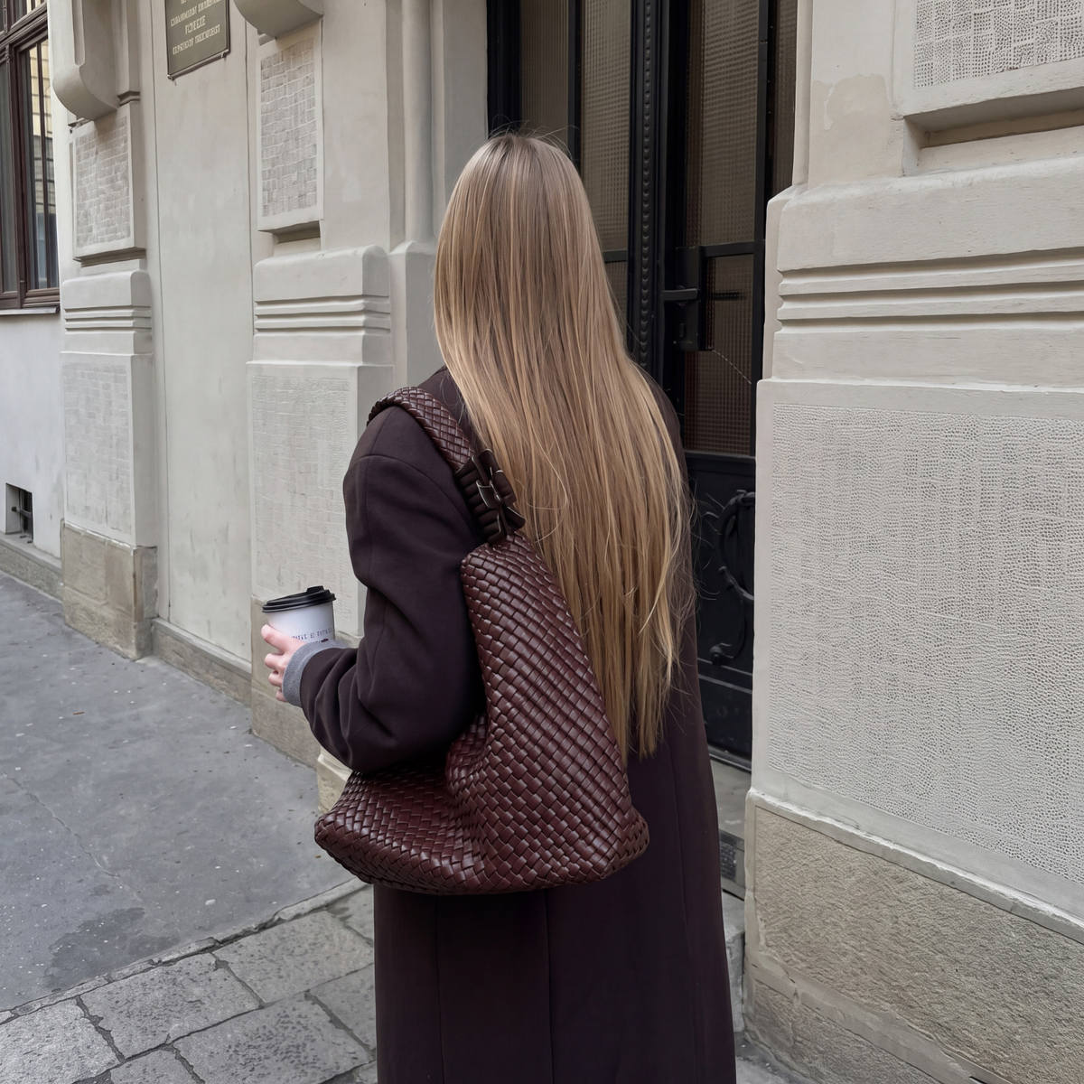 The Quinn Leather Tote Bag