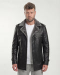 TITAN Arctic Leather Coat