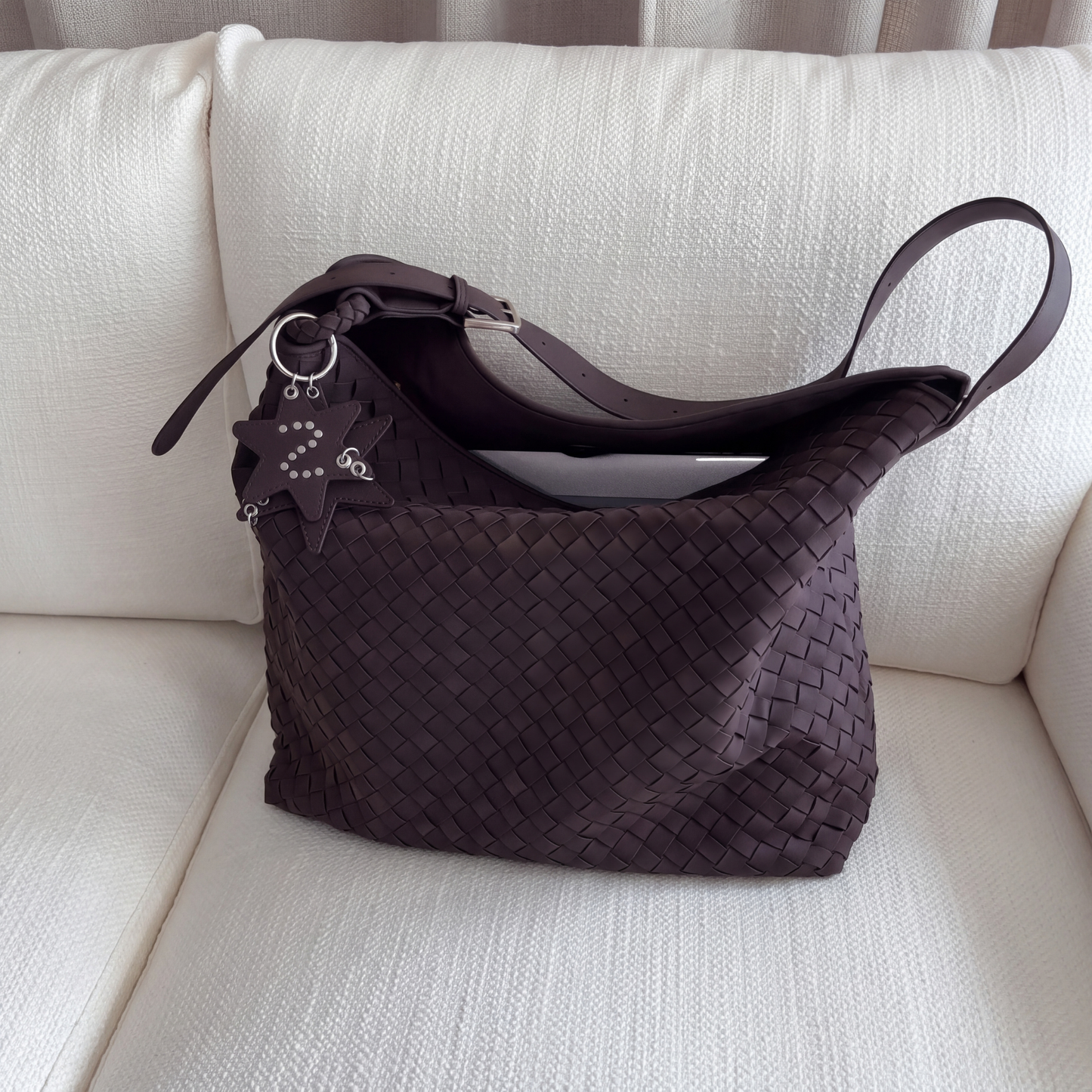 The Capri Suede Tote Bag