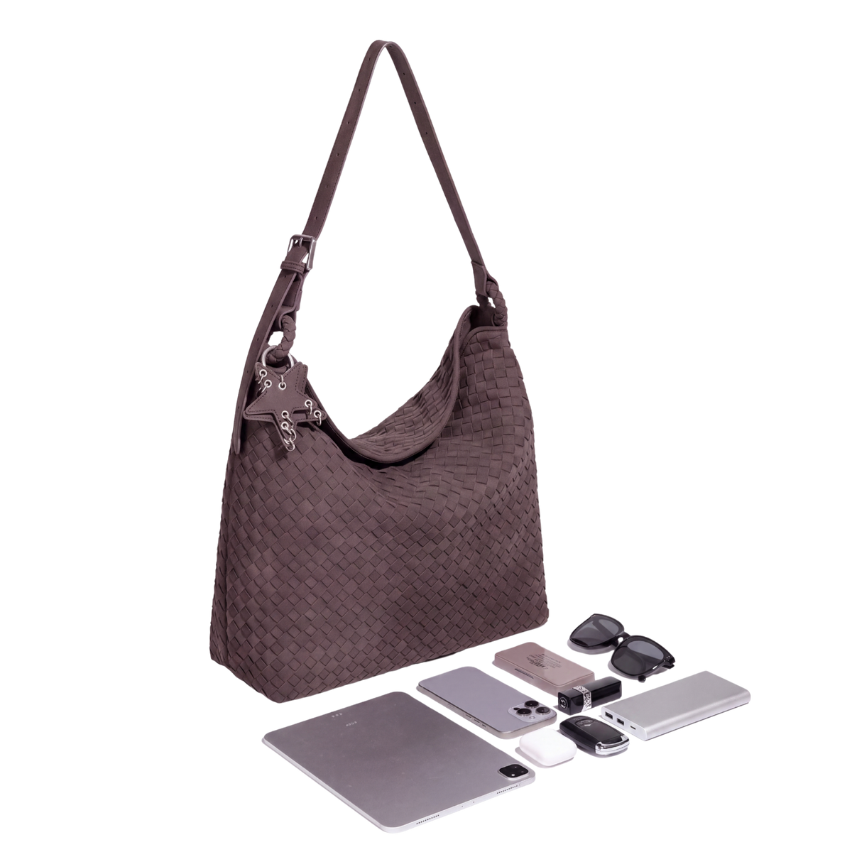 The Capri Suede Tote Bag