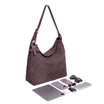 The Capri Suede Tote Bag
