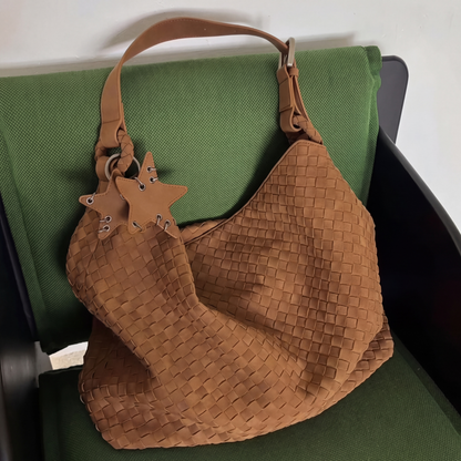 The Capri Suede Tote Bag
