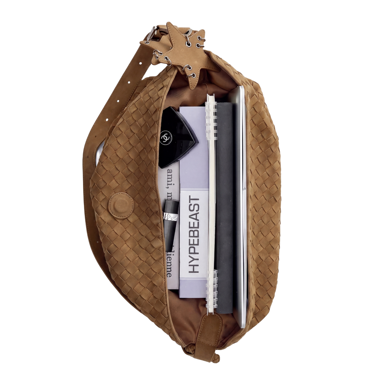The Capri Suede Tote Bag