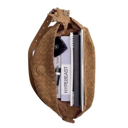The Capri Suede Tote Bag
