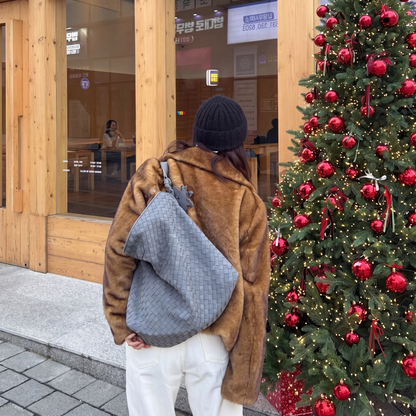 The Capri Suede Tote Bag