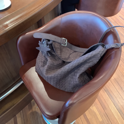 The Capri Suede Tote Bag