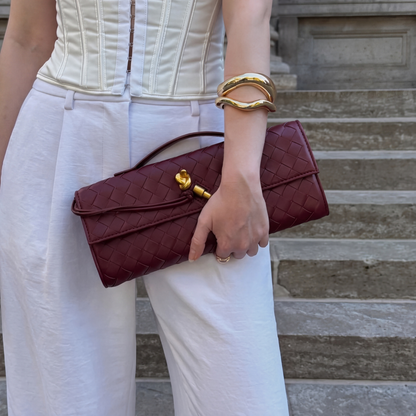 Bolso de Mano Margo de Cuero
