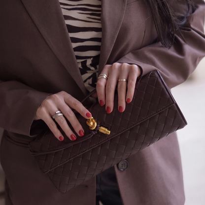 Bolso de Mano Margo de Cuero