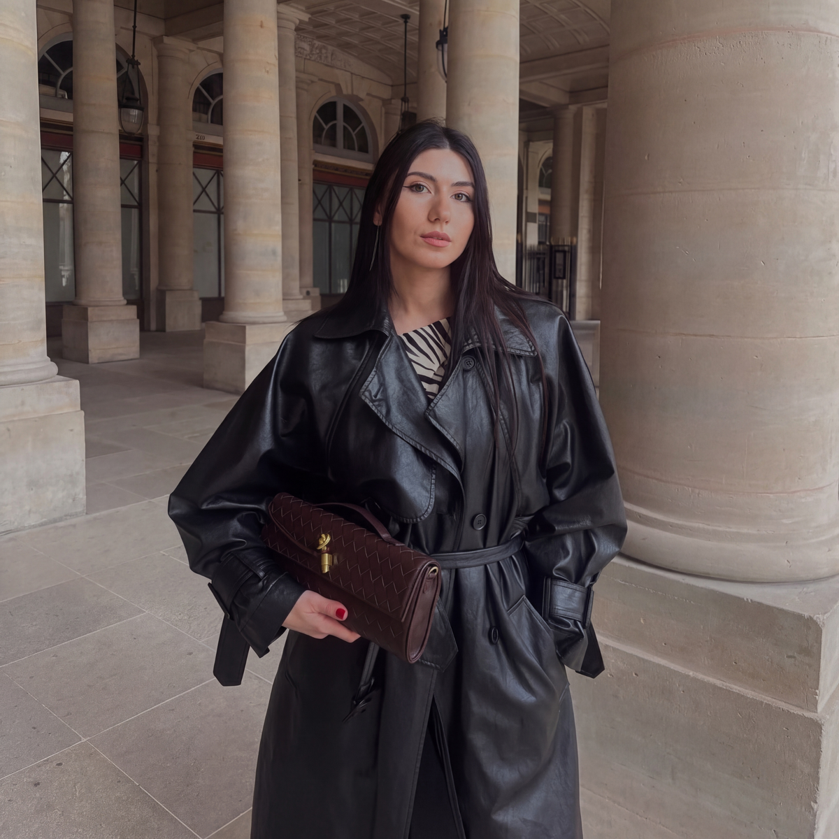 Bolso de Mano Margo de Cuero