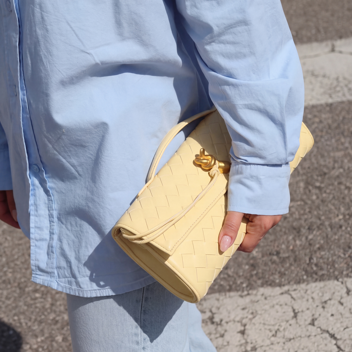 Bolso de Mano Margo de Cuero