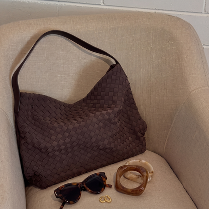 The Brielle Suede Tote Bag