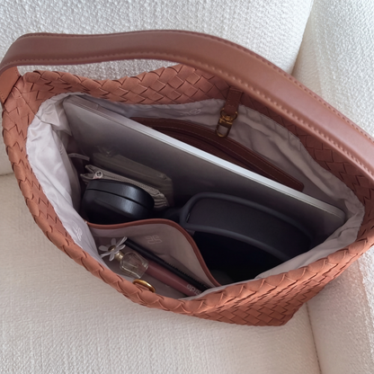 The Brielle Suede Tote Bag