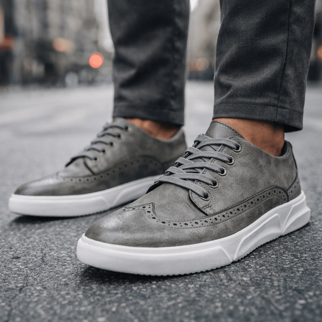 MASON – Leather Brogue Sneakers