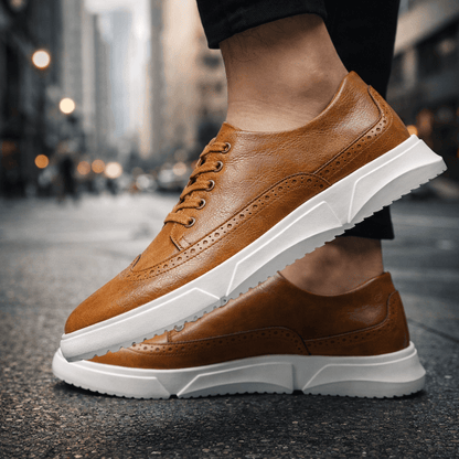 MASON – Leather Brogue Sneakers