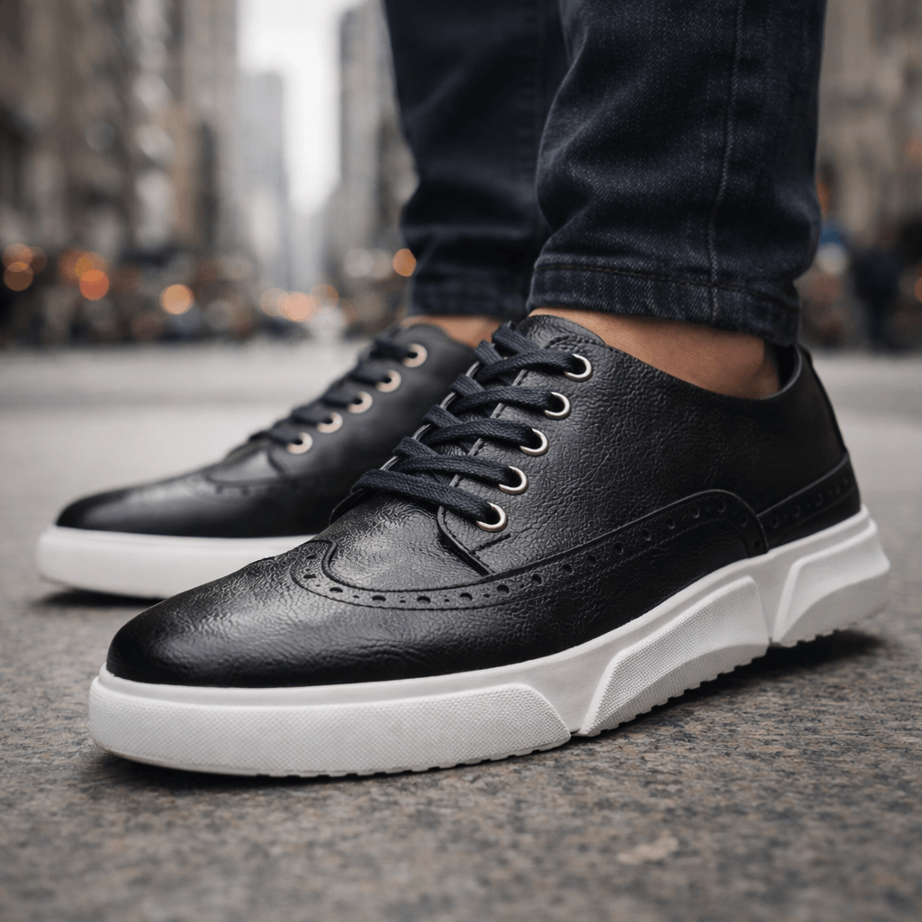 MASON – Leather Brogue Sneakers