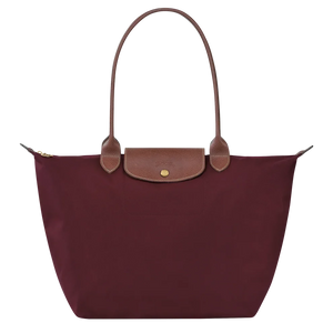 Premium Foldable Nylon Bag | Burgundy