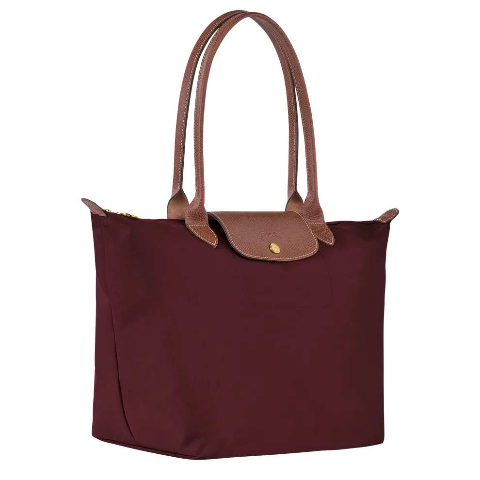Premium Foldable Nylon Bag | Burgundy