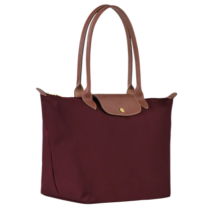 Premium Foldable Nylon Bag | Burgundy