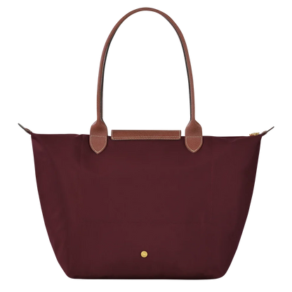 Premium Foldable Nylon Bag | Burgundy