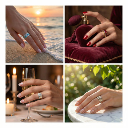 La colección de anillos Signature – | 2x1 | 4x2 | 6x3 |