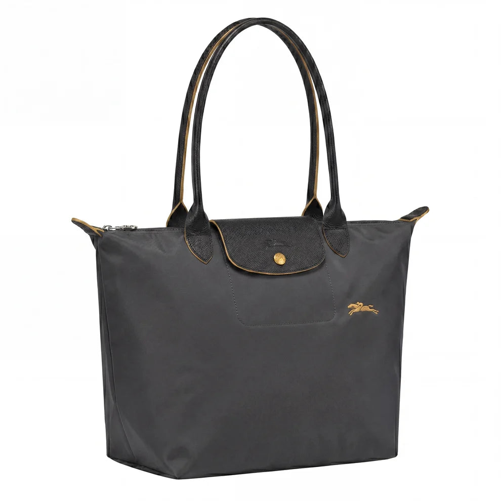 Large Foldable Nylon Bag, Golden