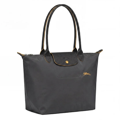 Large Foldable Nylon Bag, Golden