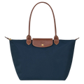 Large Foldable Nylon Bag, Navy