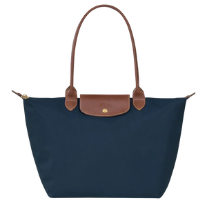 Large Foldable Nylon Bag, Navy