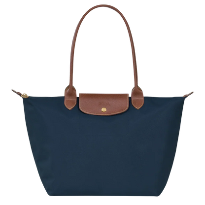 Large Foldable Nylon Bag, Navy