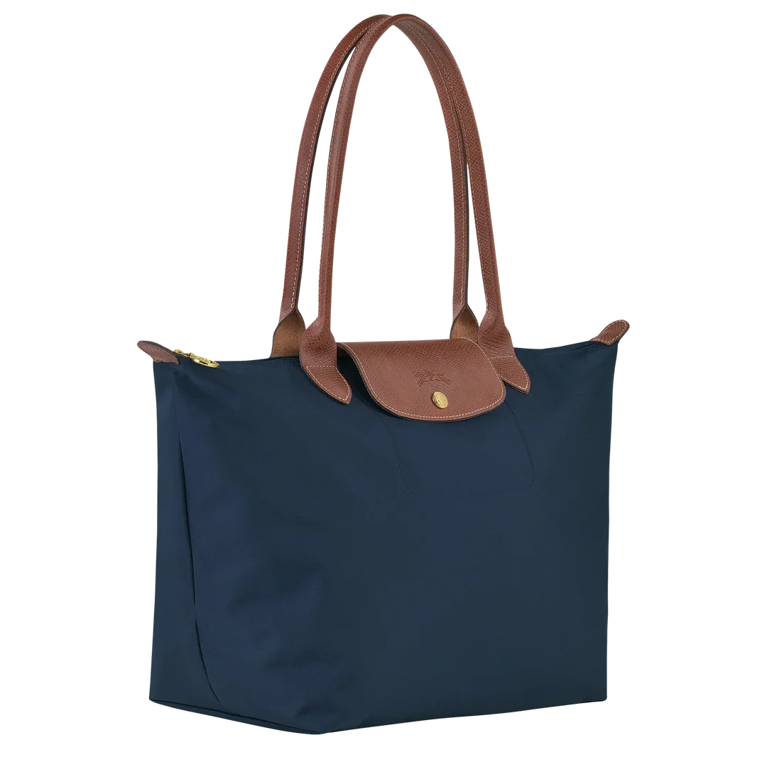 Large Foldable Nylon Bag, Navy