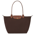 Large Foldable Nylon Bag, Ebony