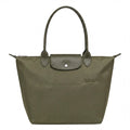 Large Foldable Nylon Bag, Olive Green