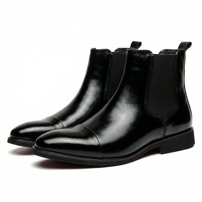 HUDSON – Classic Leather Chelsea Boots