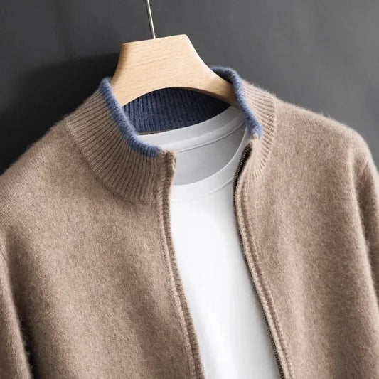 RIKU – Cashmere Zip Jacket