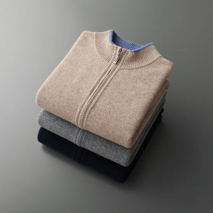 RIKU – Cashmere Zip Jacket