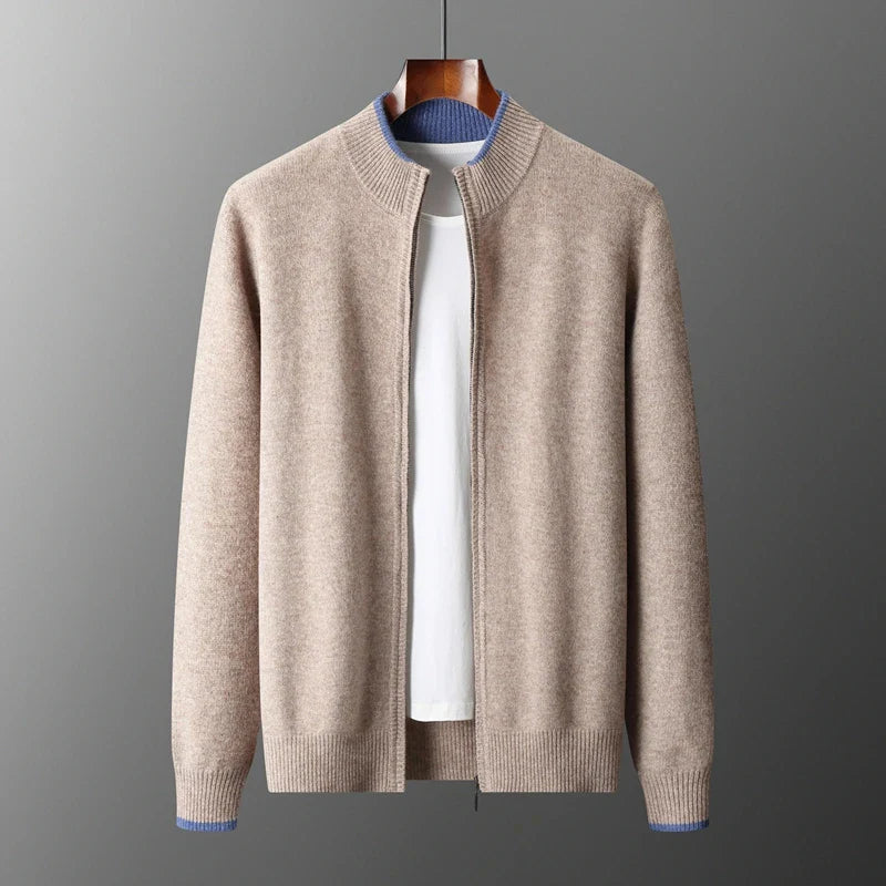 RIKU – Cashmere Zip Jacket