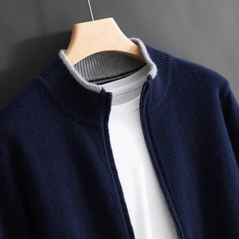 RIKU – Cashmere Zip Jacket