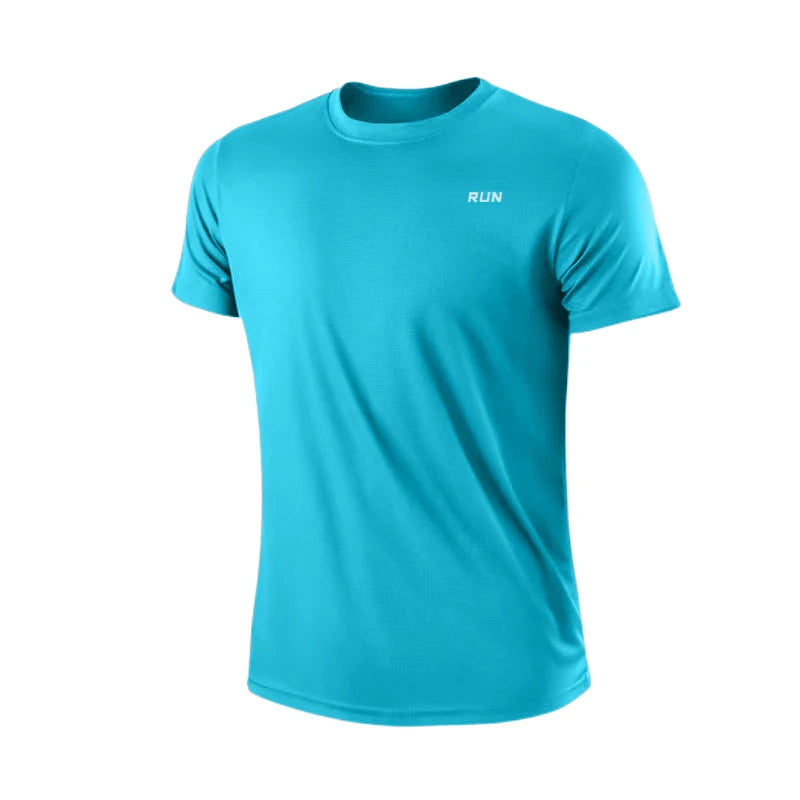 Men's Quick Dry Short Sleeve Gym