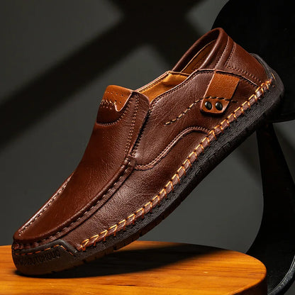 BRIXTON I Leather Loafers