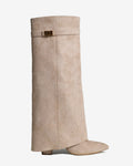 SIENNA – Suede Knee-High Boots