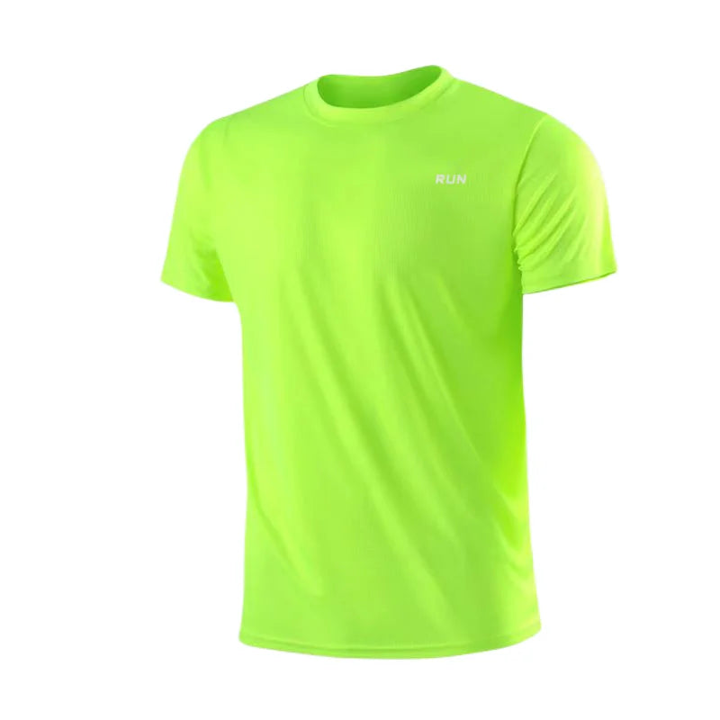 Men's Quick Dry Short Sleeve Gym