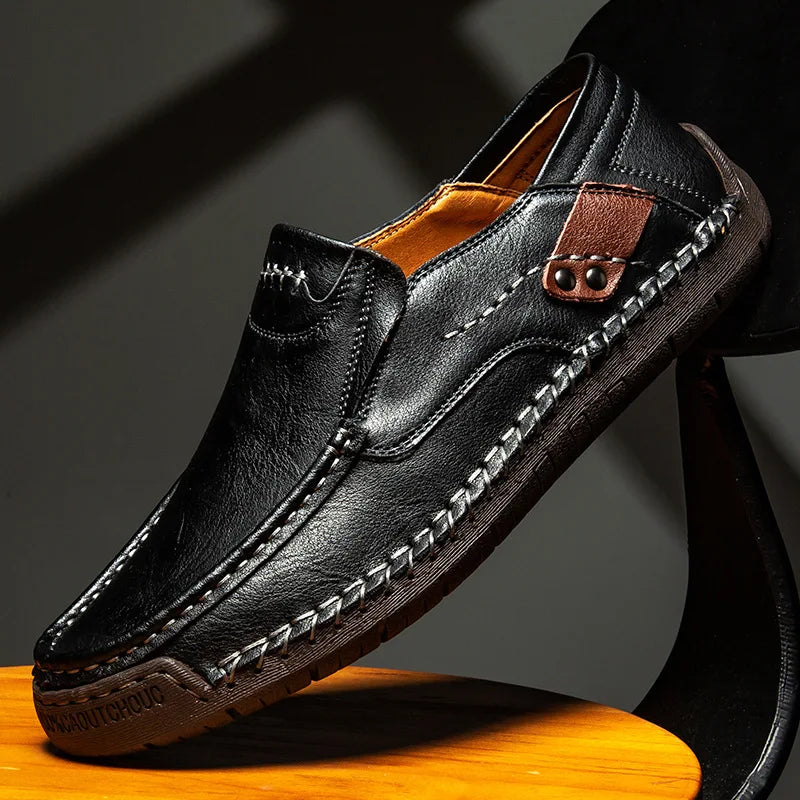 BRIXTON I Leather Loafers