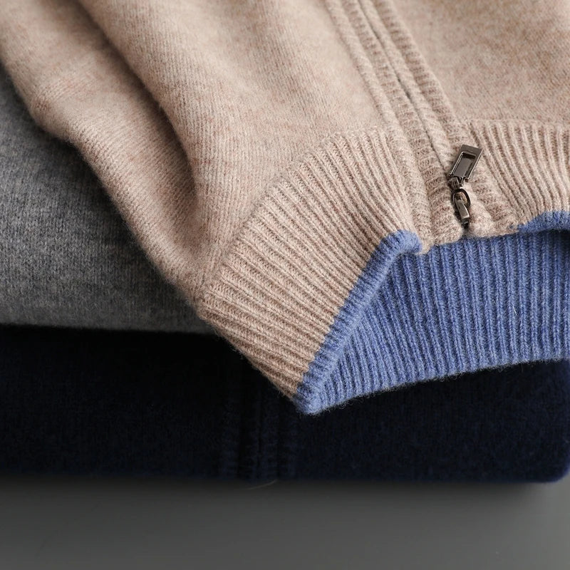 RIKU – Cashmere Zip Jacket