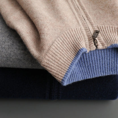 RIKU – Cashmere Zip Jacket
