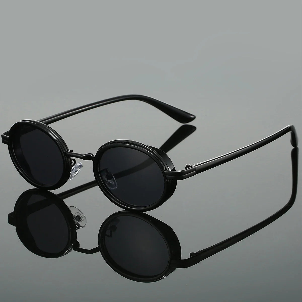 Gafas de sol redondas estilo punk