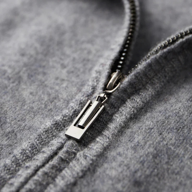 RIKU – Cashmere Zip Jacket