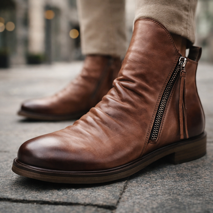 Alexander Leather Boots